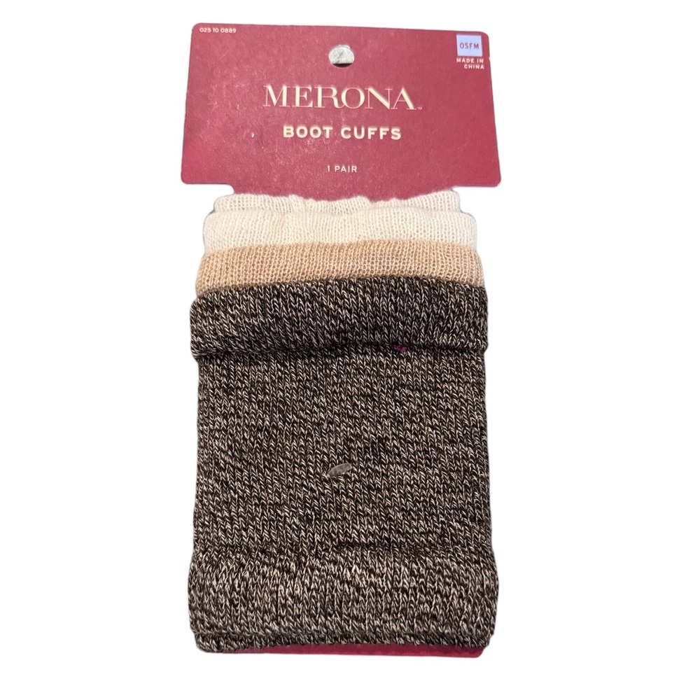 Merona Boot Cuffs Brown/Creme